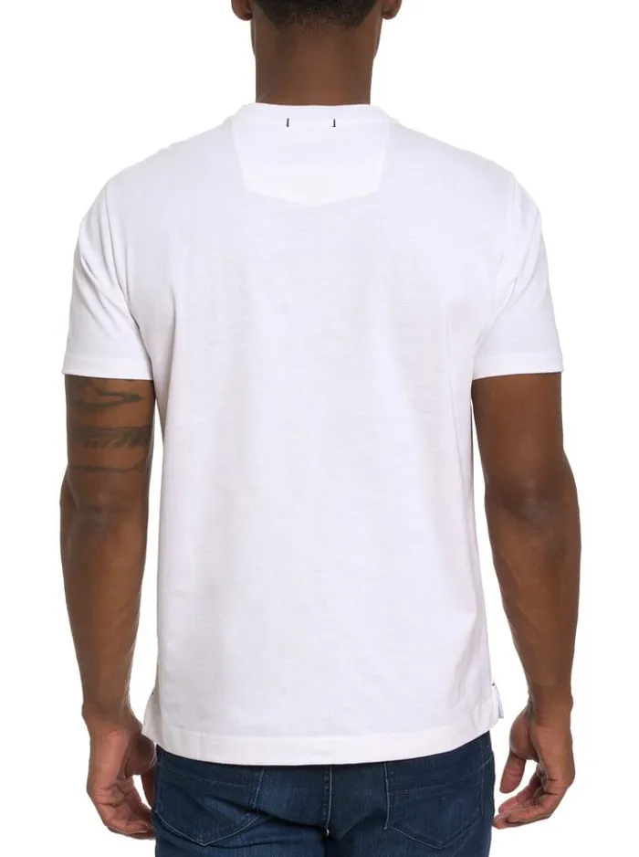 Men SNOWTOPIA TSHIRT White Robert Graham Polos and TShirts
