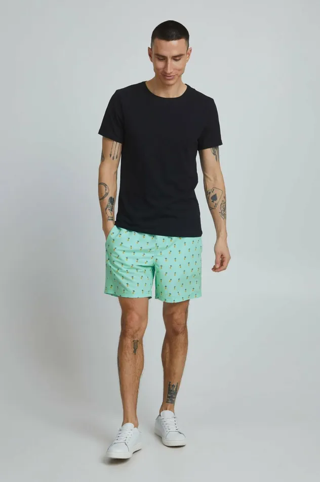 Men Swim Shorts Blend Swimwear Canal Blue