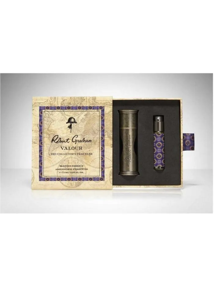 Men THE COLLECTOR039S TRAVELER SET ROBERT GRAHAM VALOUR Robert Graham Fragrance
