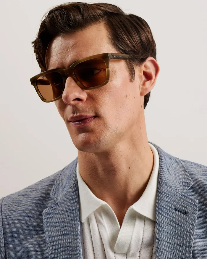 Men TOMMIIE 8211 Gradient Square Frame Thick Sunglasses Khaki Ted Baker Sunglasses Men TOMMIIE 8211 Gradient Square Frame Thick Sunglasses Khaki Ted Baker Sunglasses