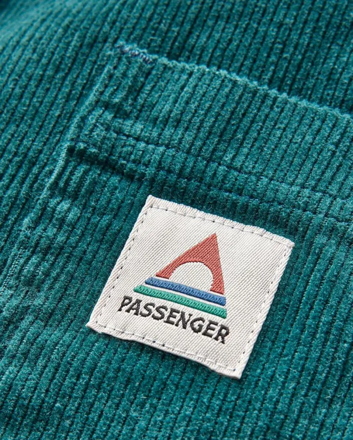 Men Tops Passenger Backcountry Cord Shirt Storm Green Storm Green