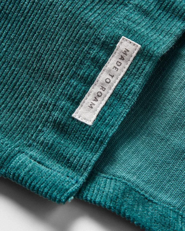 Men Tops Passenger Backcountry Cord Shirt Storm Green Storm Green