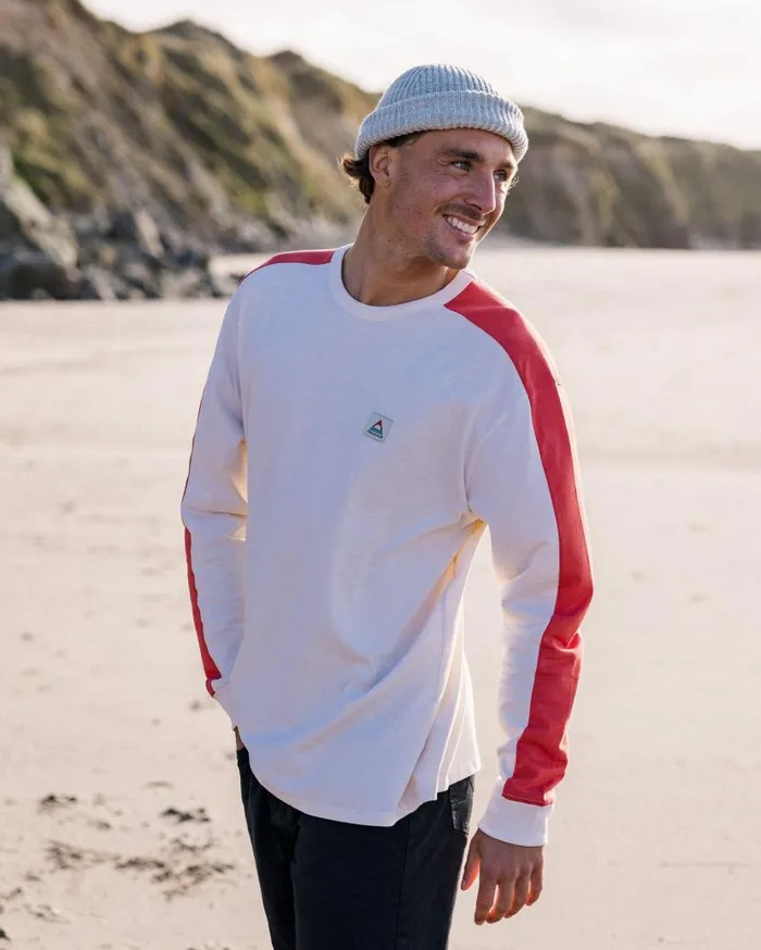 Men Tops Passenger Cocada Recycled Cotton Ls TShirt Birch Birch