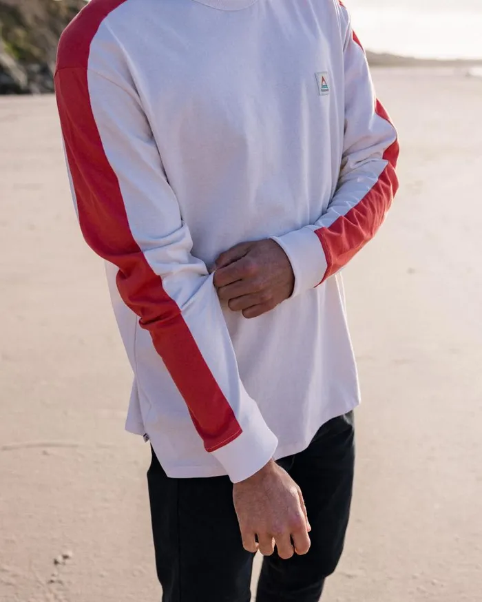 Men Tops Passenger Cocada Recycled Cotton Ls TShirt Birch Birch