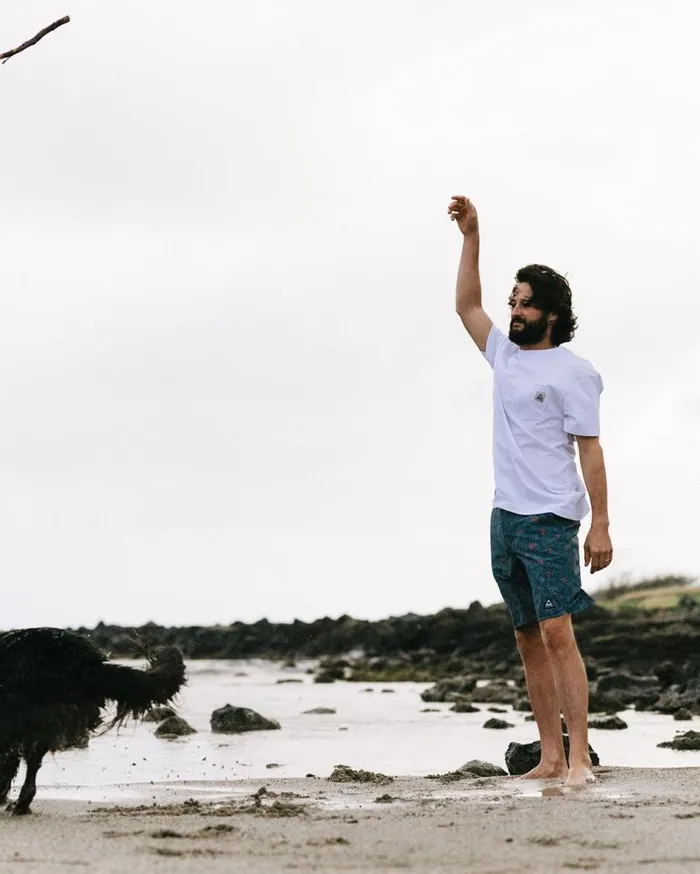 Men Tops Passenger Heritage Recycled Relaxed Fit TShirt White White