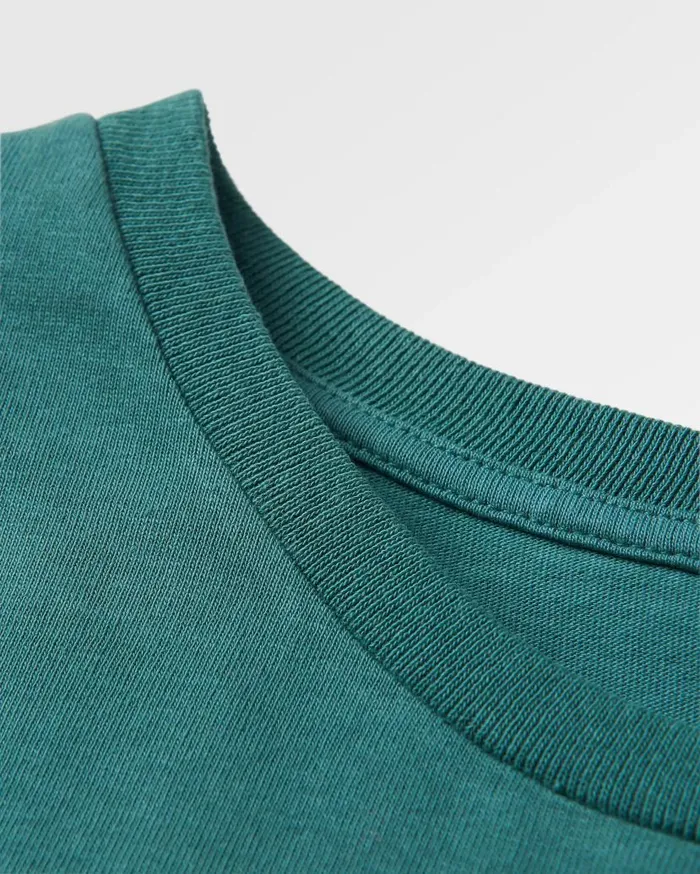 Men Tops Passenger Made To Roam Recycled Cotton TShirt Deep Ocean Deep Ocean