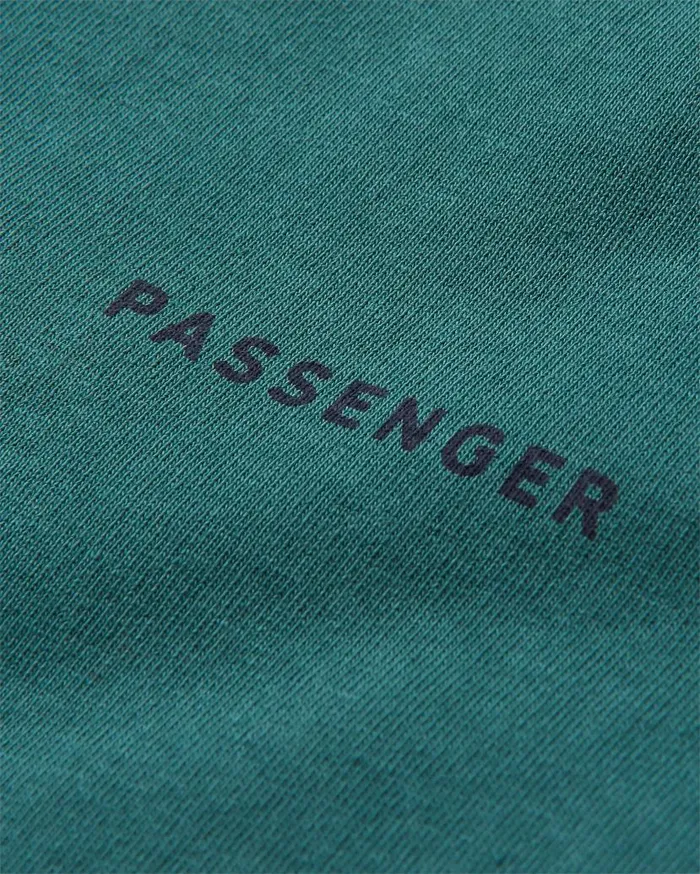 Men Tops Passenger Made To Roam Recycled Cotton TShirt Deep Ocean Deep Ocean
