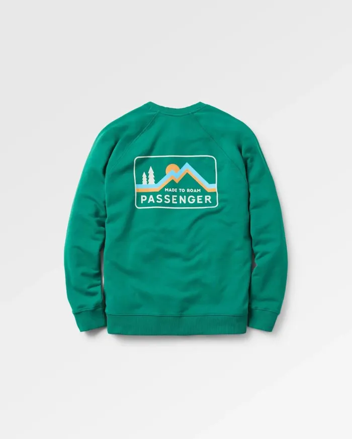 Men Tops Passenger Made To Roam Sweatshirt Forest Green Forest Green
