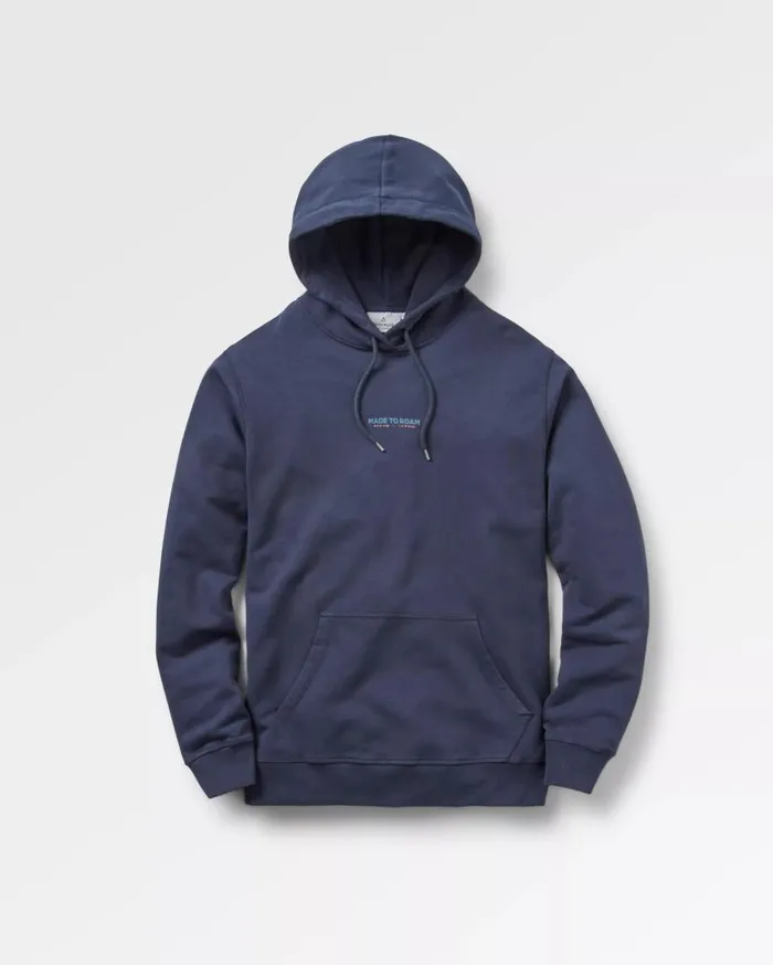 Men Tops Passenger Pace Recycled Cotton Hoodie Deep Navy Deep Navy