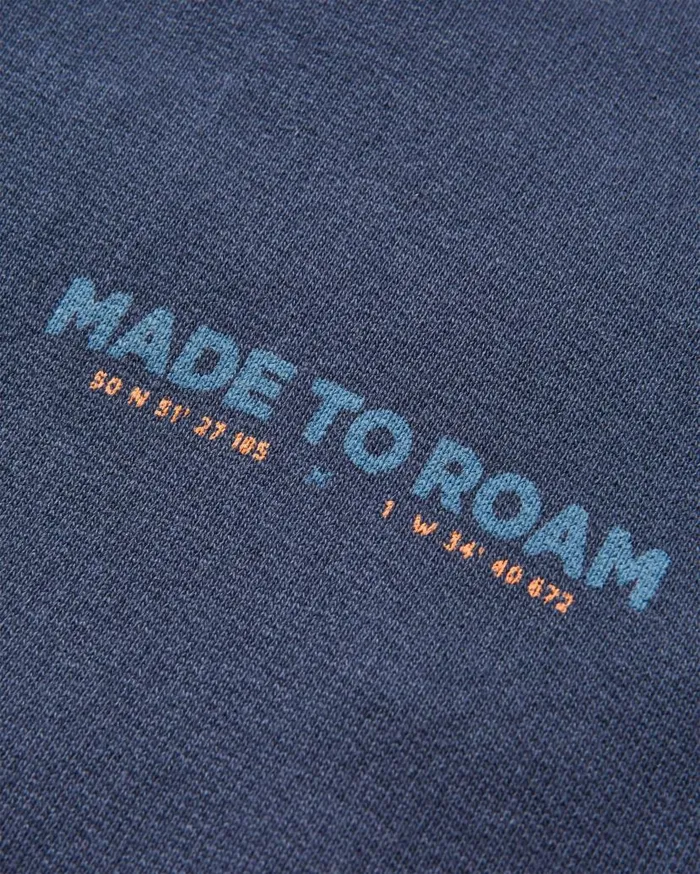Men Tops Passenger Pace Recycled Cotton Hoodie Deep Navy Deep Navy