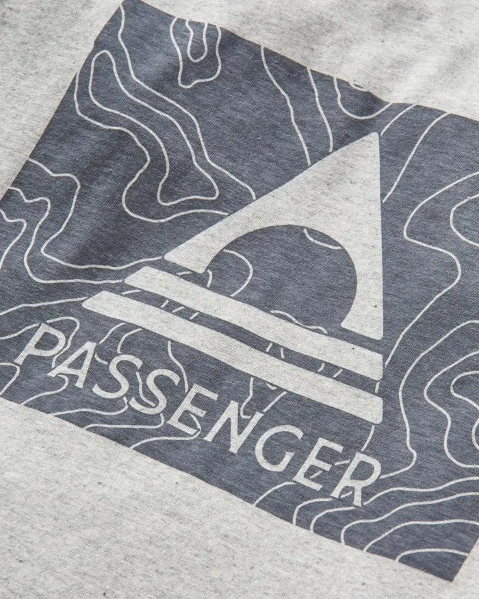 Men Tops Passenger Purpose Recycled Relaxed Fit TShirt Black Black