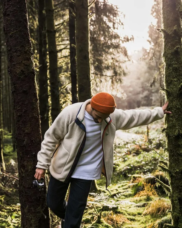 Men Tops Passenger Tripper 20 Full Zip Recycled Sherpa Fleece Oatmeal Oatmeal