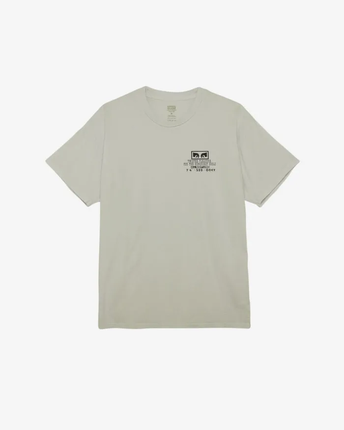 Men TWISTED PLEASURE PIGMENT TSHIRT Pigment Silver Grey OBEY Clothing TSHIRTS Men TWISTED PLEASURE PIGMENT TSHIRT Pigment Silver Grey OBEY Clothing TSHIRTS