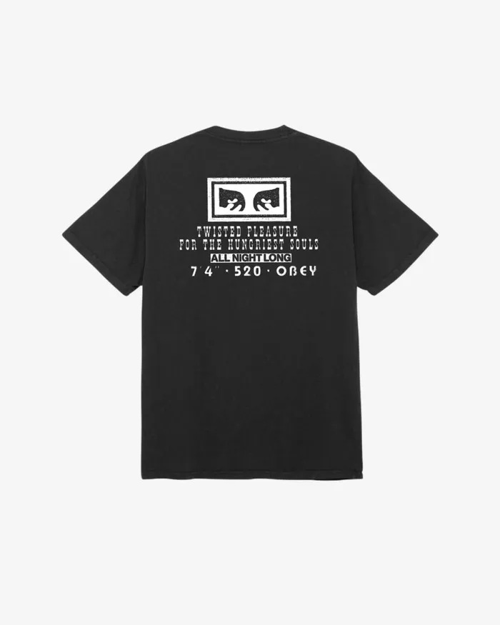 Men TWISTED PLEASURE PIGMENT TSHIRT Pigment Silver Grey OBEY Clothing TSHIRTS Men TWISTED PLEASURE PIGMENT TSHIRT Pigment Silver Grey OBEY Clothing TSHIRTS