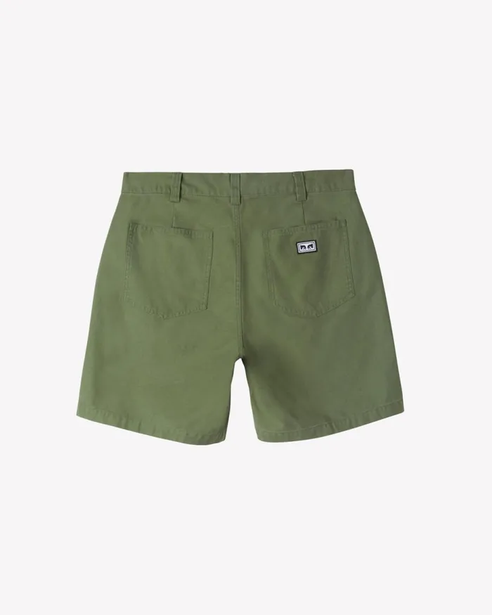 Men UTILITY SHORT Java Brown OBEY Clothing BOTTOMS