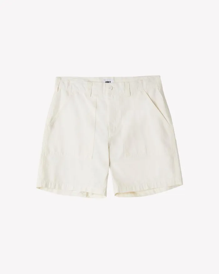Men UTILITY SHORT Java Brown OBEY Clothing BOTTOMS