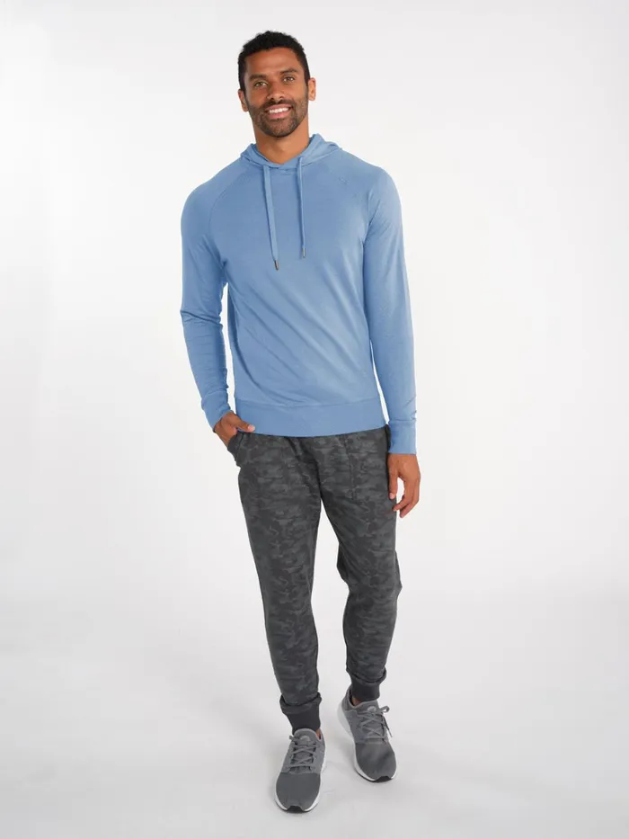 Men Varsity French Terry Hoodie Tasc Performance Sweatshirts Hoodies