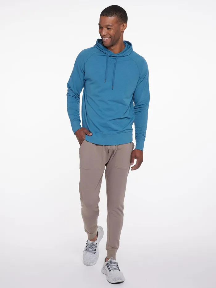 Men Varsity French Terry Hoodie Tasc Performance Sweatshirts Hoodies