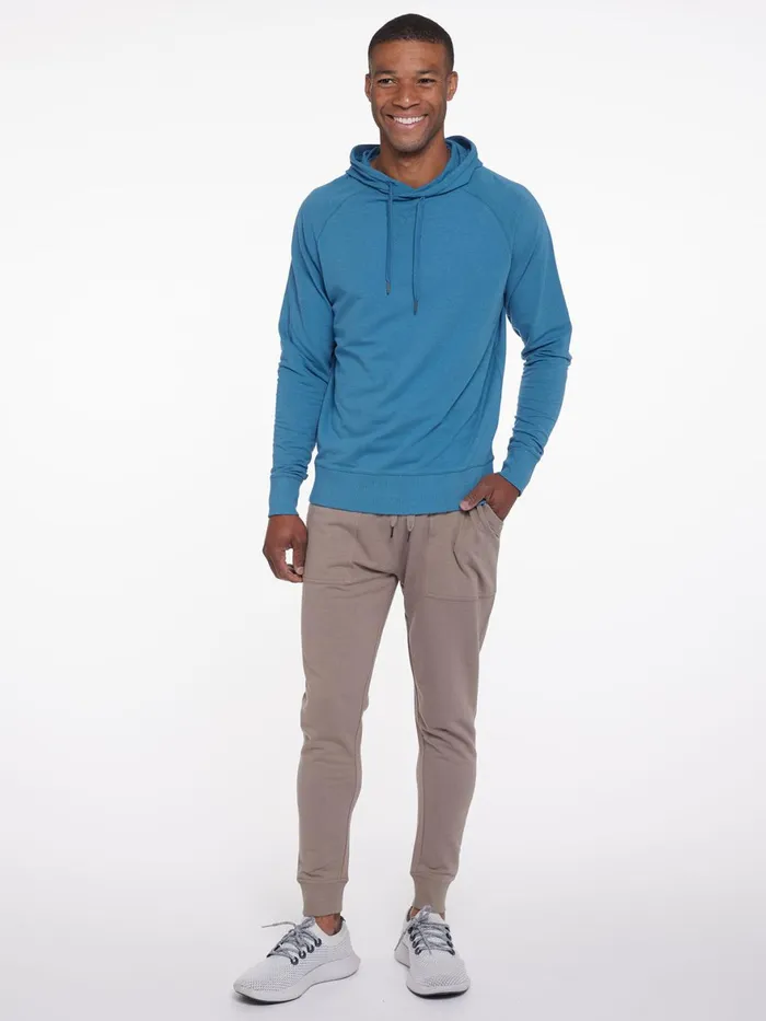 Men Varsity French Terry Hoodie Tasc Performance Sweatshirts Hoodies
