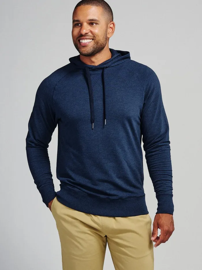 Men Varsity French Terry Hoodie Tasc Performance Sweatshirts Hoodies