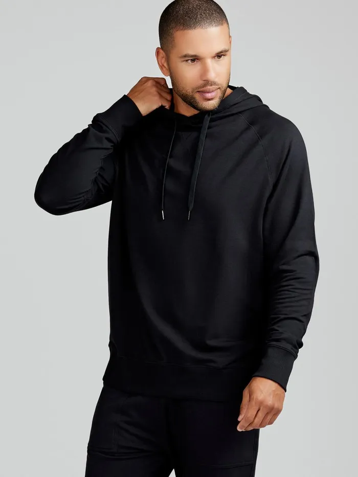 Men Varsity French Terry Hoodie Tasc Performance Sweatshirts Hoodies