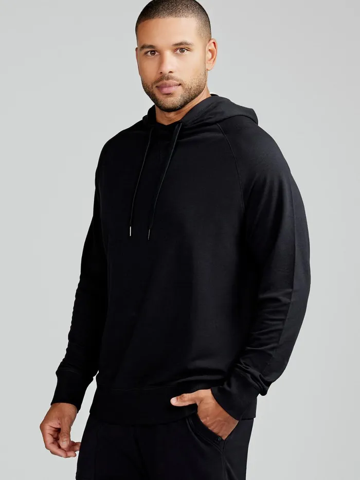 Men Varsity French Terry Hoodie Tasc Performance Sweatshirts Hoodies