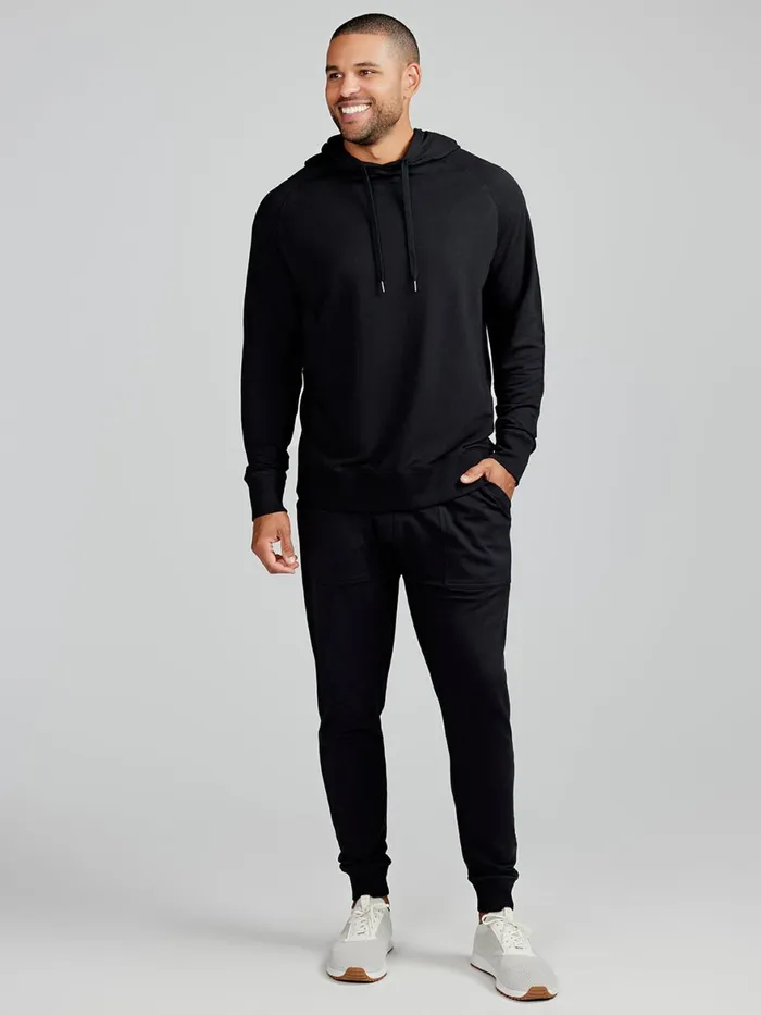 Men Varsity French Terry Hoodie Tasc Performance Sweatshirts Hoodies