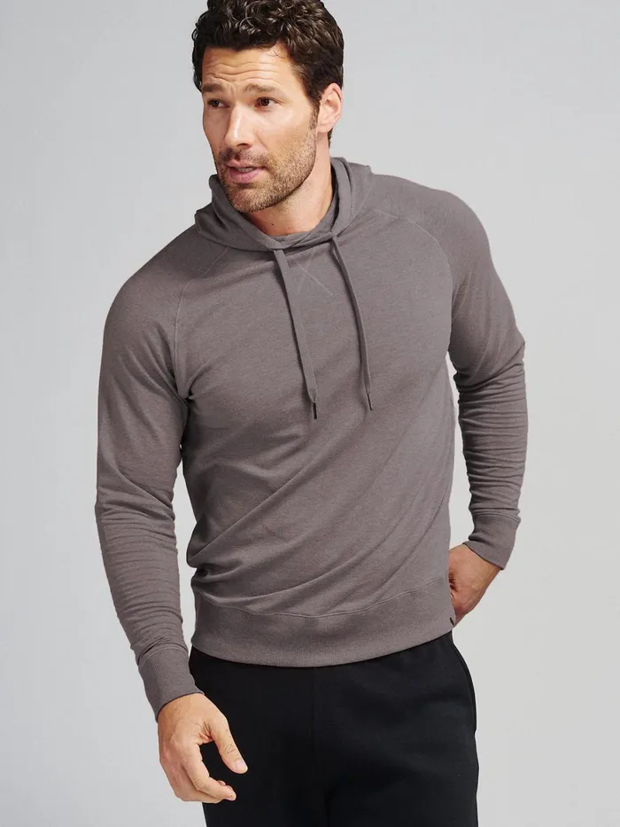Men Varsity French Terry Hoodie Tasc Performance Sweatshirts Hoodies