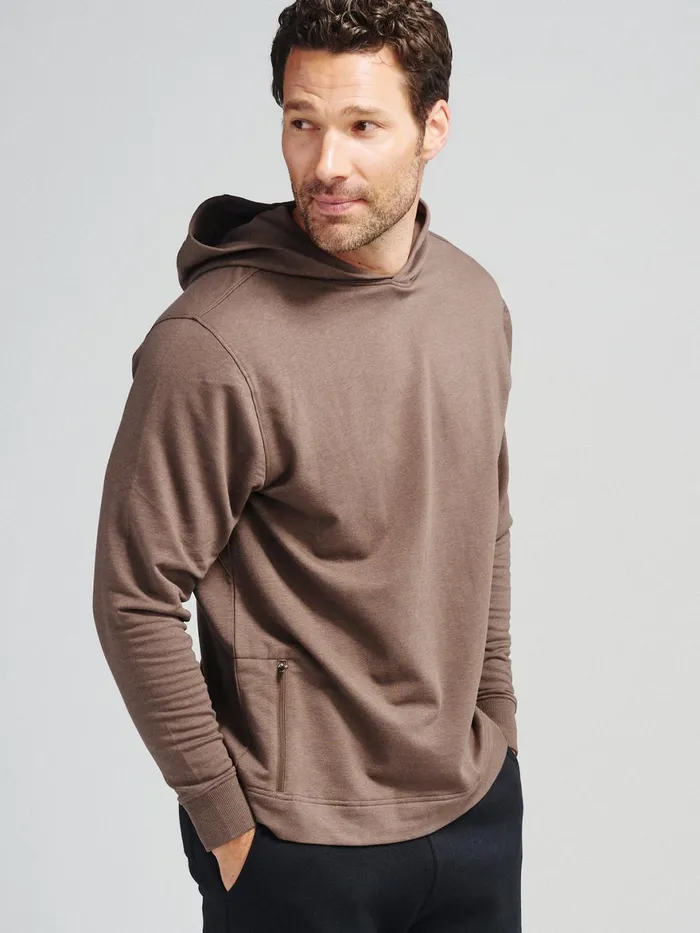 Men Venture Fleece Hoodie Tasc Performance Lounge