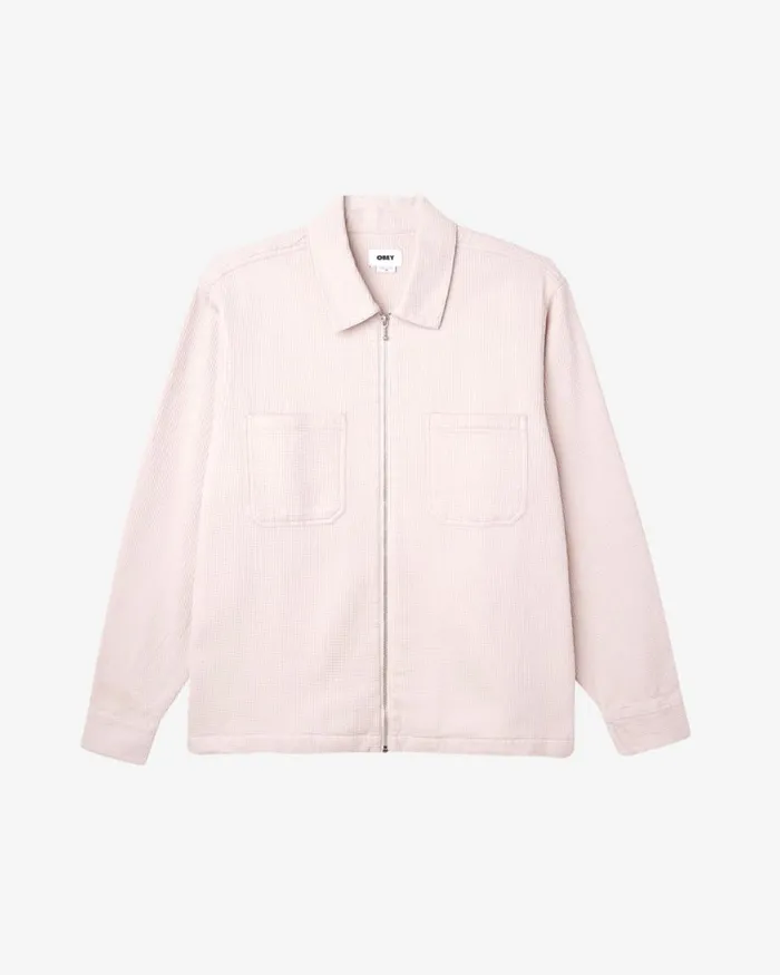 Men VISTA SHIRT JACKET Clay OBEY Clothing JACKETS