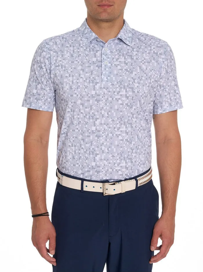 Men WOODERSON PERFORMANCE POLO Pink Robert Graham Polos and TShirts