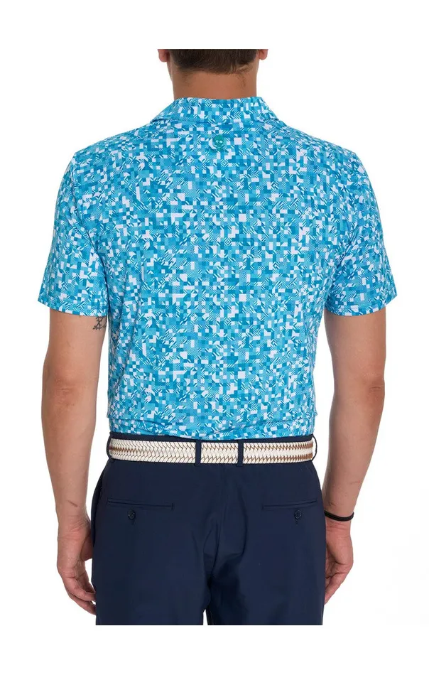 Men WOODERSON PERFORMANCE POLO Pink Robert Graham Polos and TShirts