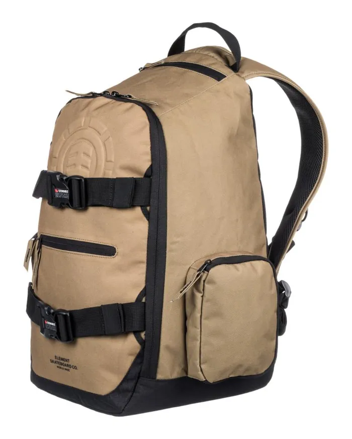 MenYouth Element Backpacks and Bags Mohave 20 30L Large Skate Backpack Dull Gold