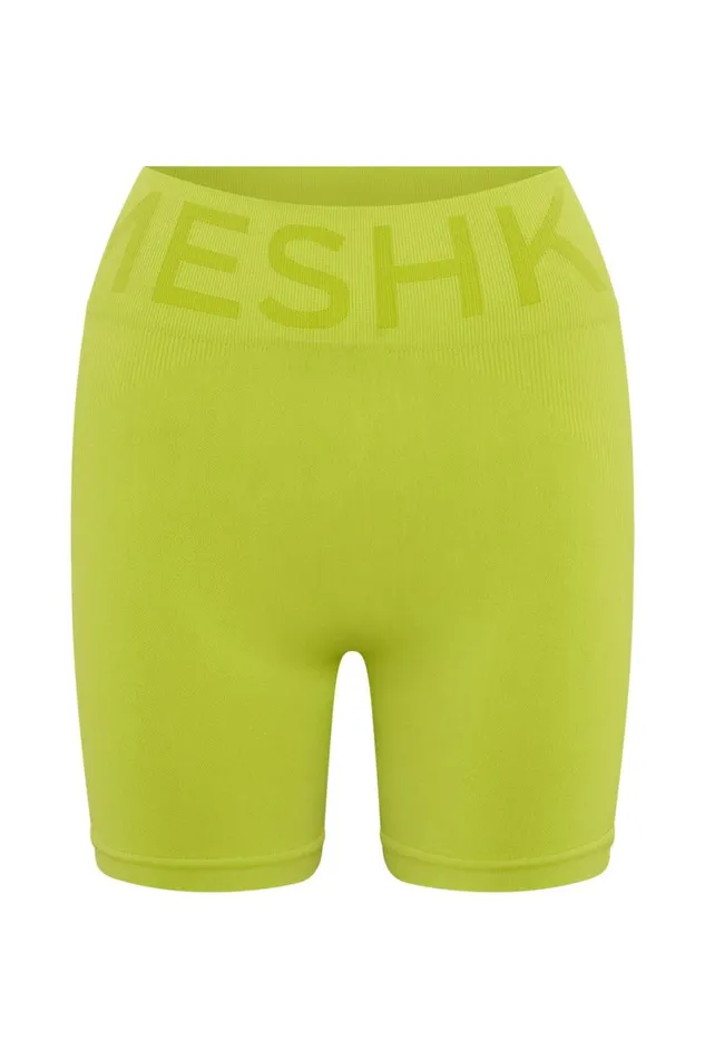 Meshki Activewear Danica Seamless Shorts 8211 Lime Green Limegreen 8211 Women Meshki Activewear Danica Seamless Shorts 8211 Lime Green Limegreen 8211 Women