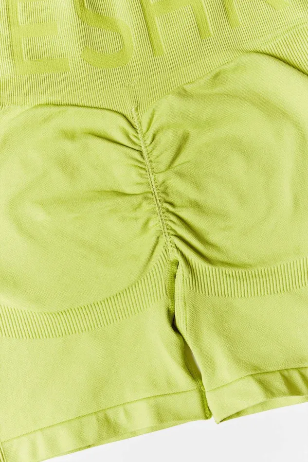 Meshki Activewear Danica Seamless Shorts 8211 Lime Green Limegreen 8211 Women Meshki Activewear Danica Seamless Shorts 8211 Lime Green Limegreen 8211 Women