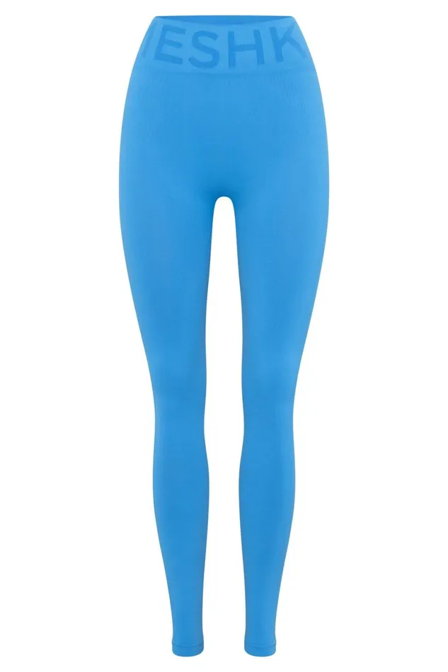 Meshki Activewear Leia Seamless Leggings 8211 Blue Blue 8211 Women Meshki Activewear Leia Seamless Leggings 8211 Blue Blue 8211 Women