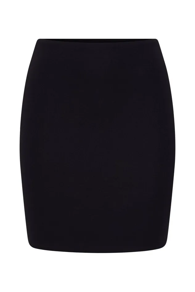 Meshki Basic Bottoms Harlow Mini Skirt 8211 Black Black 8211 Women Meshki Basic Bottoms Harlow Mini Skirt 8211 Black Black 8211 Women