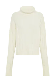 Meshki Basic Tops Cupid Long Sleeve Turtle Neck 8211 Ivory Ivory 8211 Women