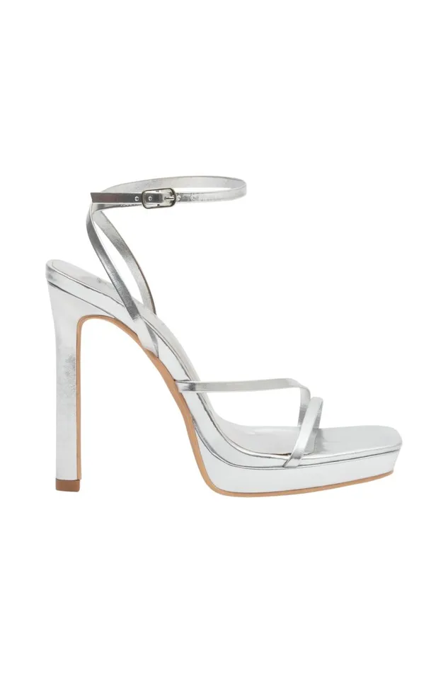 Meshki Brides Kailani Platform Heels 8211 Silver Silver 8211 Women