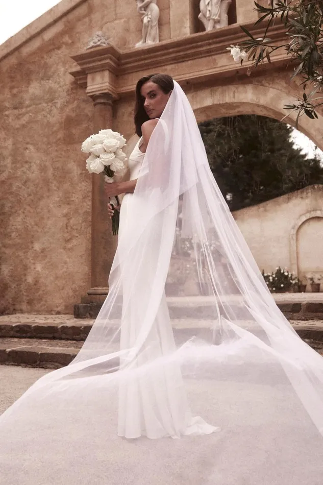 Meshki Brides Margareta Veil 8211 White White 8211 Women