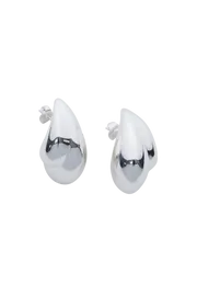 Meshki Bridesmaids Zadie Double Teardrop Earrings 8211 Silver Silver 8211 Women
