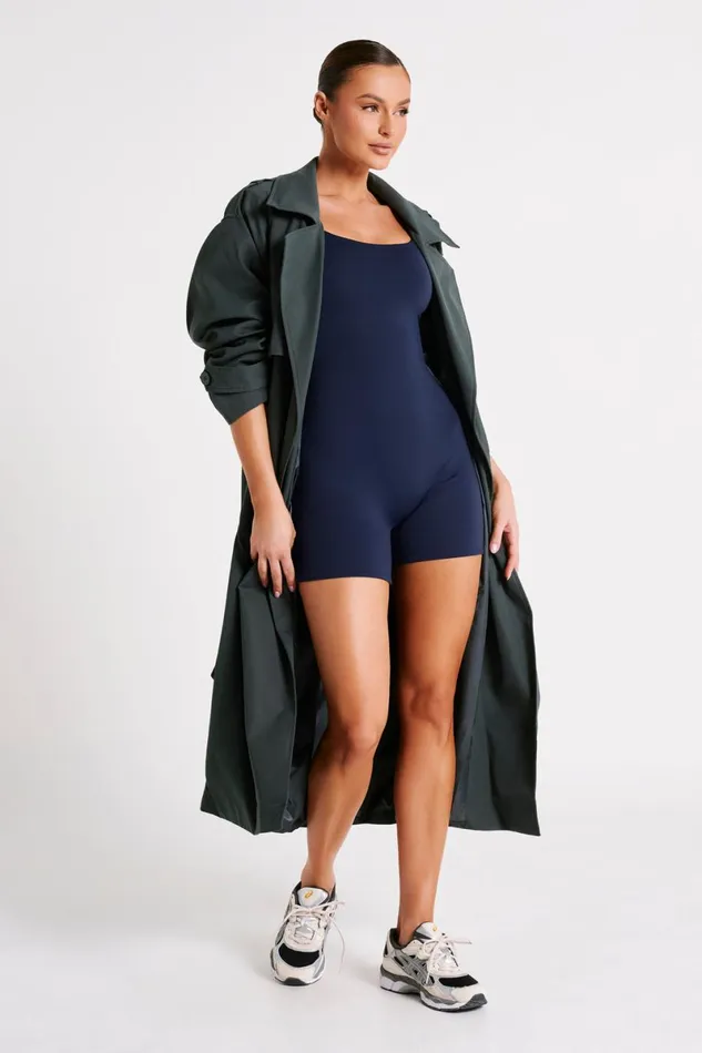 Meshki Coats and Jackets Andreas Oversized Trench Coat 8211 Charcoal Charcoal 8211 Women Meshki Coats and Jackets Andreas Oversized Trench Coat 8211 Charcoal Charcoal 8211 Women