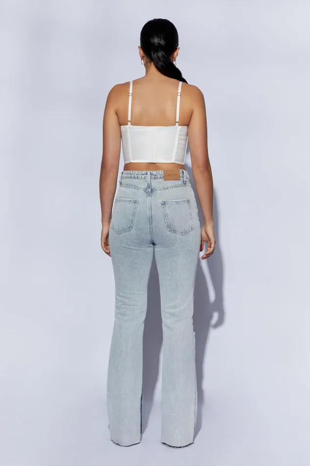 Meshki Crop Tops Lake Lace Cami Crop Top 8211 White White 8211 Women