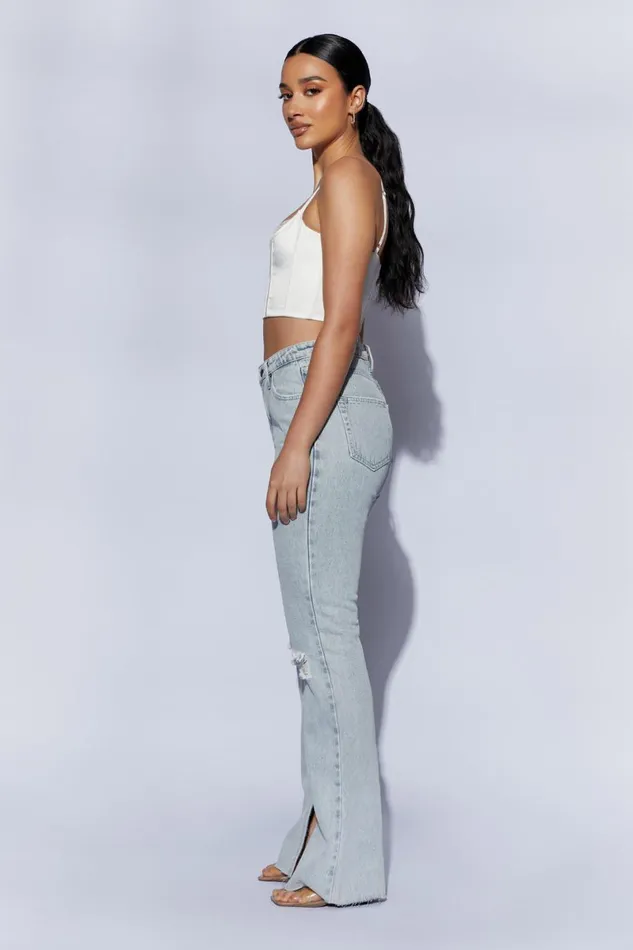 Meshki Crop Tops Lake Lace Cami Crop Top 8211 White White 8211 Women