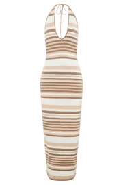Meshki Maxi Dresses Brienne Stripe Maxi Dress 8211 Cream Cream 8211 Women