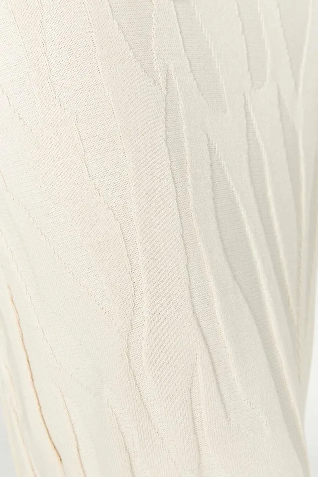 Meshki Maxi Dresses Brinley Long Sleeve Knit Maxi Dress 8211 Ivory Ivory 8211 Women