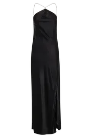 Meshki Maxi Dresses Louise Diamante Rope Maxi Dress 8211 Black Black 8211 Women