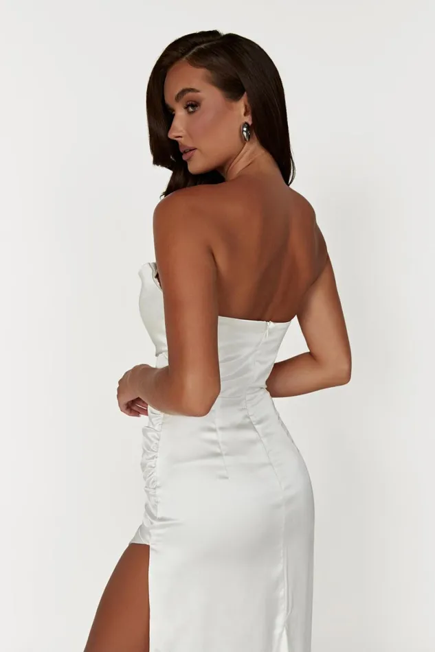 Meshki Maxi Dresses Marilyn Corset Gown 8211 White White 8211 Women