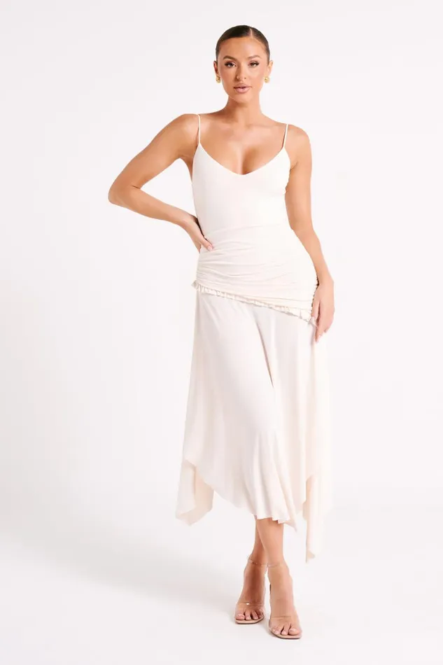 Meshki Midi Dresses Yesenia Midi Dress 8211 Sand Sand 8211 Women
