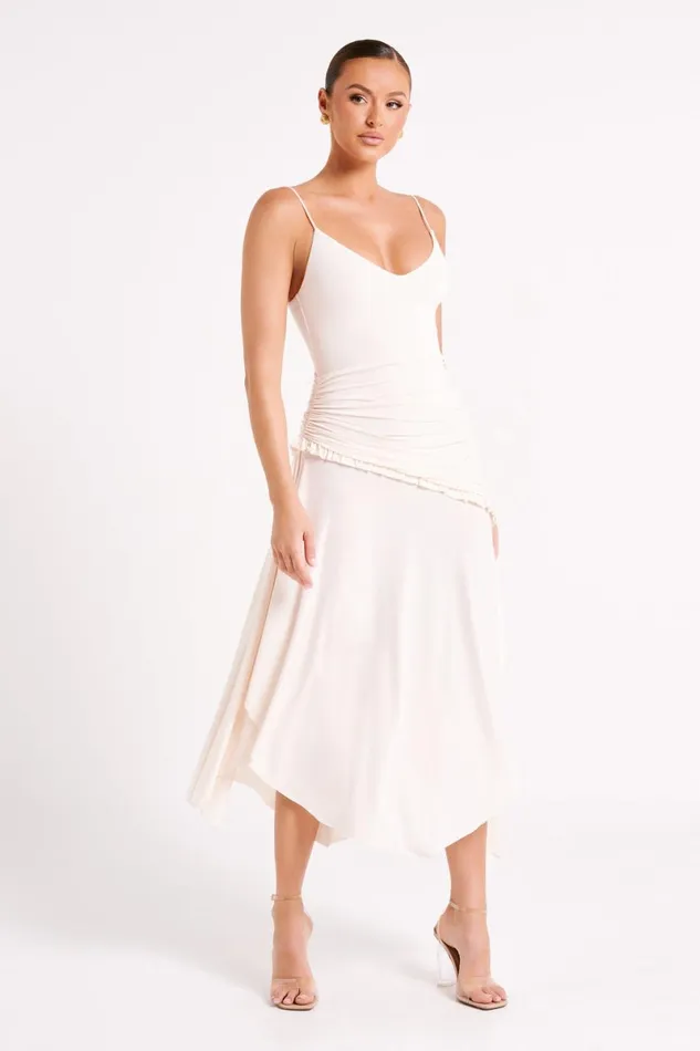 Meshki Midi Dresses Yesenia Midi Dress 8211 Sand Sand 8211 Women